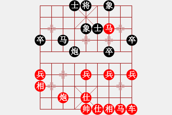 象棋棋譜圖片：負分太后 魚[紅] -VS- 勇敢的心[黑](3) - 步數(shù)：49 