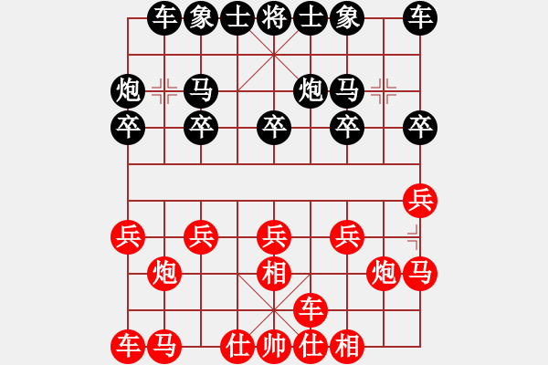 象棋棋譜圖片：帥淇(5星)-勝-流星緣(9星) - 步數(shù)：10 