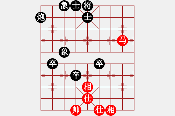 象棋棋譜圖片：bbboy002(2舵)-和-小小小石頭(8舵) - 步數(shù)：100 