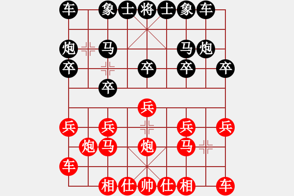 象棋棋譜圖片：三核小蟲(chóng)(9星)-勝-jylk(9星) - 步數(shù)：10 