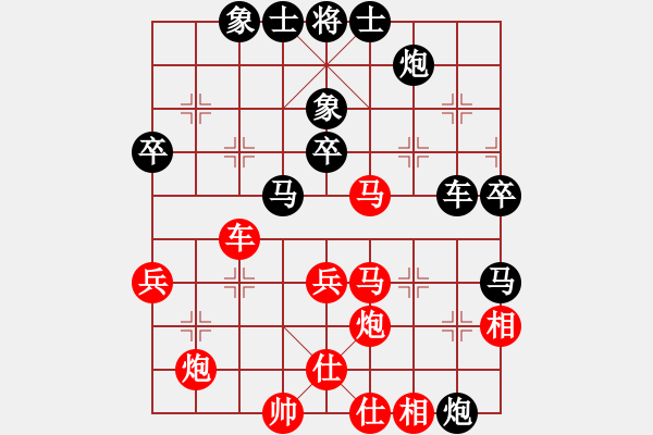 象棋棋譜圖片：鐵道游擊包(7段)-負(fù)-跌馬過(guò)河(2段) - 步數(shù)：60 