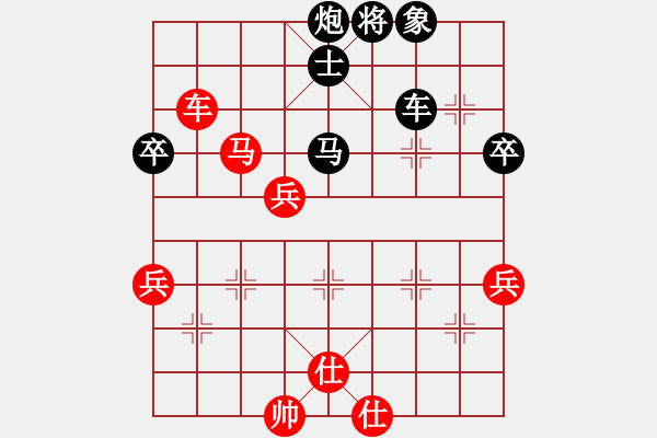 象棋棋譜圖片：長春狂刀(3段)-負-每天三盤棋(1段) - 步數(shù)：60 