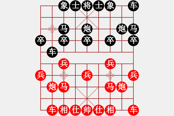 象棋棋譜圖片：趙景和林小川 - 步數(shù)：10 