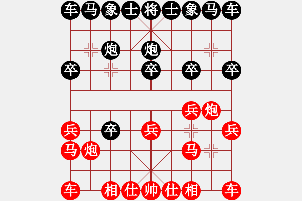 象棋棋譜圖片：寒亭9月賽第一輪13臺王鵬先勝甄永強(qiáng) - 步數(shù)：10 