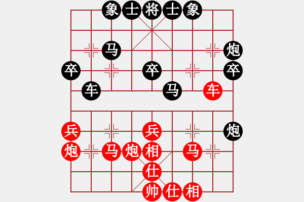 象棋棋譜圖片：東營(yíng)第八名(9星)-勝-華山至尊(9星) - 步數(shù)：30 