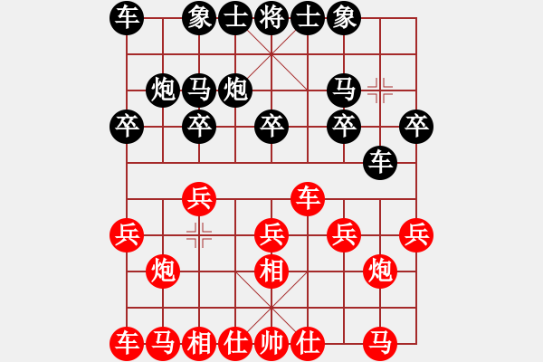 象棋棋譜圖片：后負(fù)牙醫(yī) 電腦分析 - 步數(shù)：10 