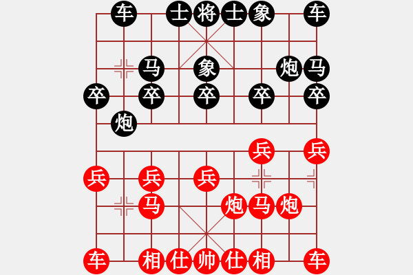 象棋棋譜圖片：北樂過宮炮[2570445444] 先負(fù) 好夢(mèng) - 步數(shù)：10 