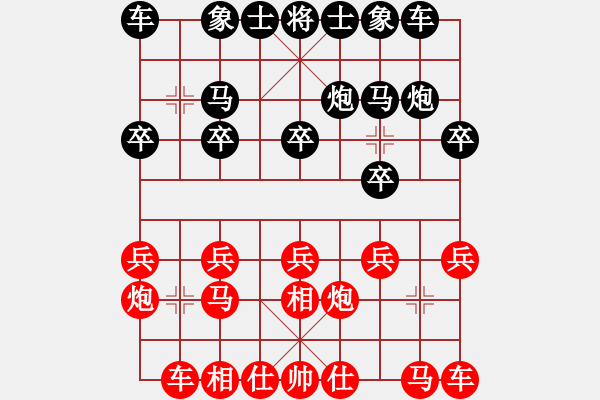 象棋棋譜圖片：qdbegn(月將)-和-飛風之徒弟(7段) - 步數：10 