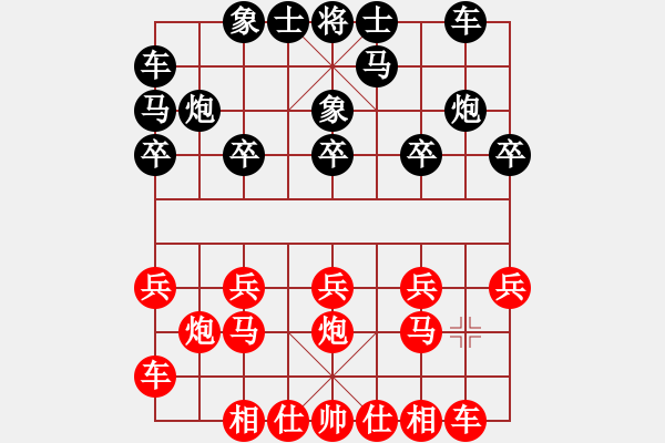 象棋棋譜圖片：11-06-19 yangzhouyi[1112]-Win-shanzai[962] - 步數(shù)：10 