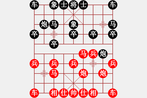 象棋棋譜圖片：申城王無敵(4段)-勝-營口大面包(5段) - 步數(shù)：10 