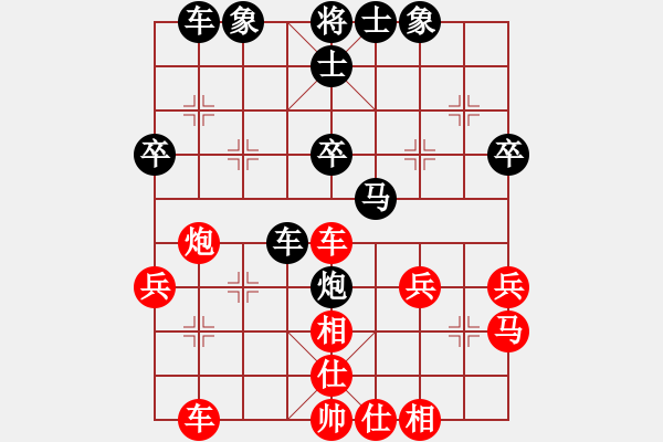 象棋棋譜圖片：粵漠楓林(7級(jí))-負(fù)-末路狂徒(5級(jí)) - 步數(shù)：40 