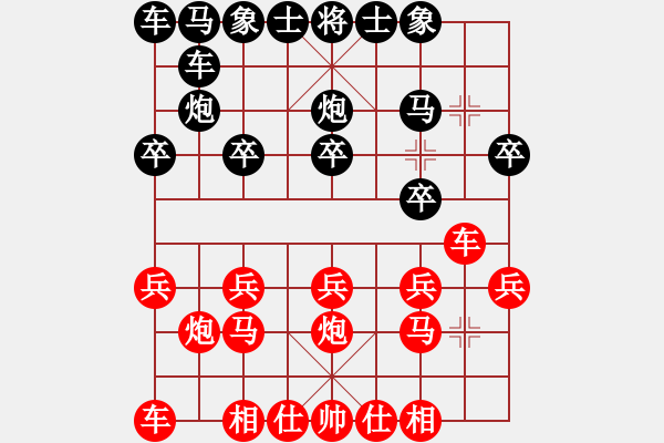 象棋棋譜圖片：喜歡梁妍婷(5r)-勝-一劍傾心(初級(jí)) - 步數(shù)：10 