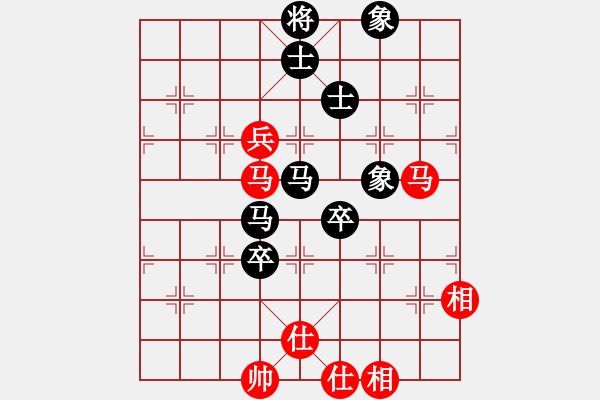 象棋棋谱图片：张江 先和 蒋川 - 步数：110 
