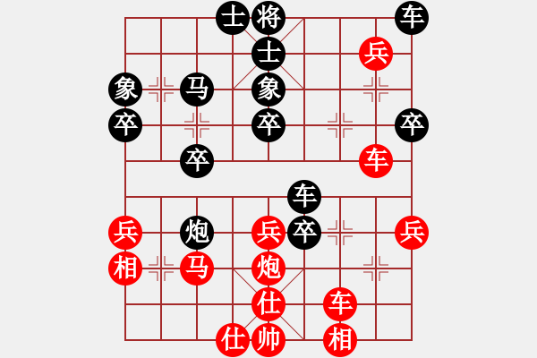 象棋棋譜圖片：《卒封帥門(mén)，滿城風(fēng)雨！》lilong123456【先負(fù)】寧波戚文卿(2015-7-1大師網(wǎng)高級(jí)棋室) - 步數(shù)：40 