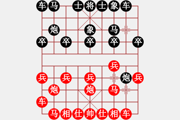 象棋棋譜圖片：漢界之棋神(月將)-勝-漢界之仙(9段) - 步數(shù)：10 