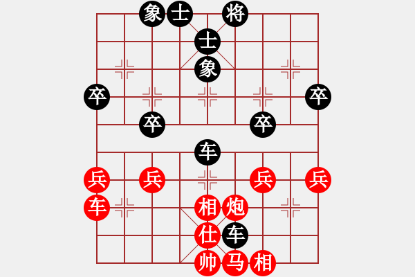 象棋棋譜圖片：2023.9.9.7周年賽后勝過河車炮打中卒飛左象拐角馬炮八平六對兩頭蛇 - 步數(shù)：40 