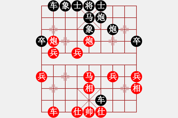 象棋棋譜圖片：星月南極(風(fēng)魔)-和-風(fēng)雨樓追風(fēng)(天罡) - 步數(shù)：40 