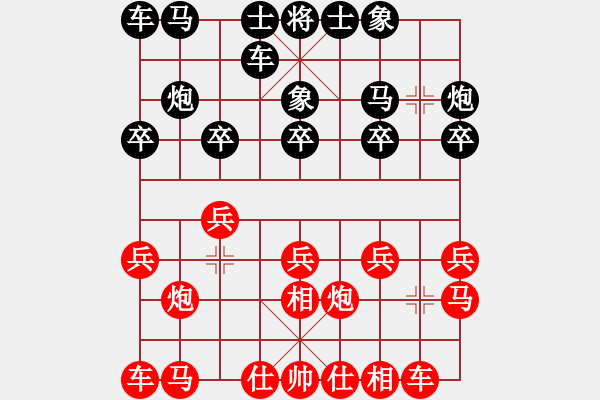 象棋棋譜圖片：潘振波 先勝 朱琮思 - 步數(shù)：10 