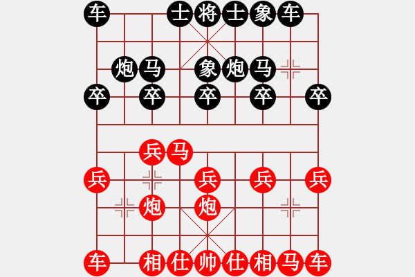 象棋棋譜圖片：雪吻刀鋒(日帥)-和-象棋和美女(9段) - 步數(shù)：10 