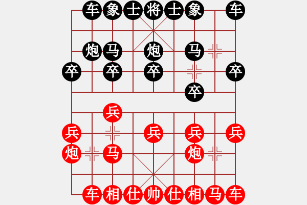 象棋棋譜圖片：無敵天下(風(fēng)魔)-勝-無頭棋士(3星) - 步數(shù)：10 