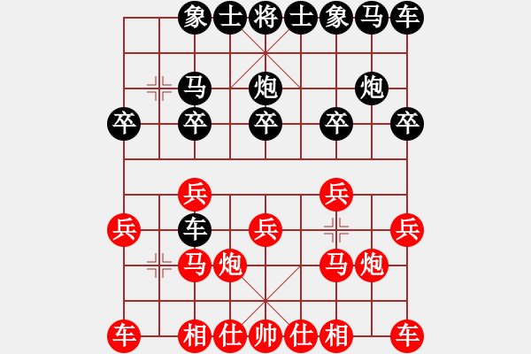 象棋棋譜圖片：中象170一分鐘快棋EVA-TLOO先負太守棋狂 - 步數(shù)：10 