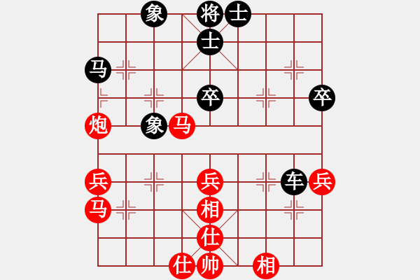 象棋棋譜圖片：海中兔(8段)-負(fù)-啤酒大俠(5段) - 步數(shù)：50 