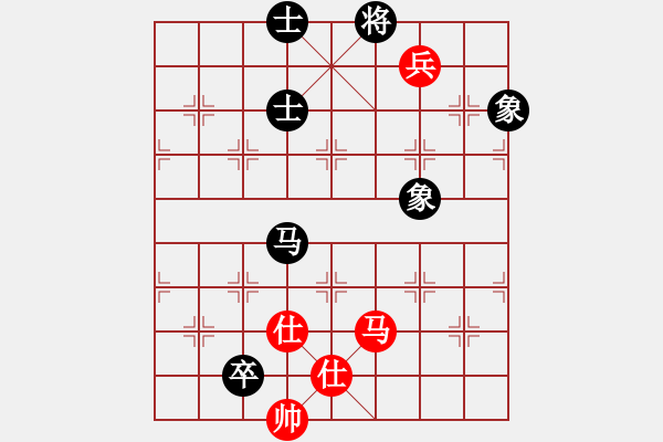 象棋棋譜圖片：五七炮進(jìn)三兵對屏風(fēng)馬黑飛右象(四)和棋 - 步數(shù)：120 