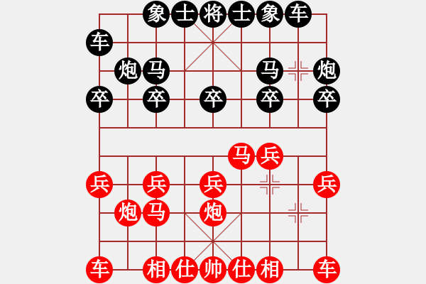 象棋棋谱图片：三香斋(日帅)-负-夷希微(8段) - 步数：10 