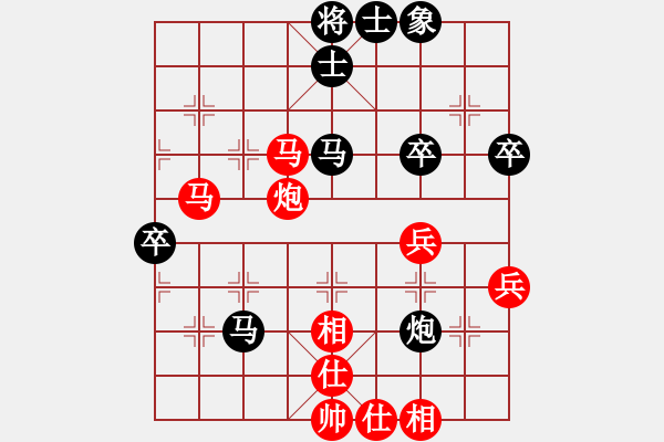 象棋棋譜圖片：新謝榭大師(3段)-勝-糊涂三世(5段) - 步數(shù)：60 