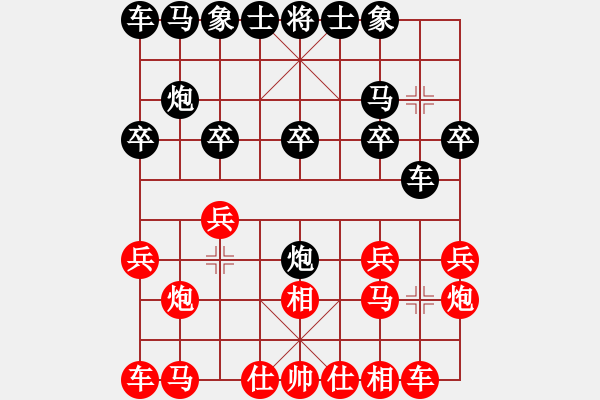 象棋棋譜圖片：那真十號(9段)-勝-花拳繡腿(8段) - 步數(shù)：10 