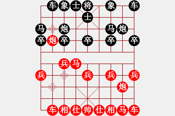 象棋棋譜圖片：百思不得棋解[1076002090] -VS- 爺爺和奶奶[1572852753] - 步數(shù)：10 