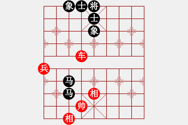 象棋棋譜圖片：弈海風(fēng)云[紅] -VS- 一級騎士[黑]4 - 步數(shù)：100 