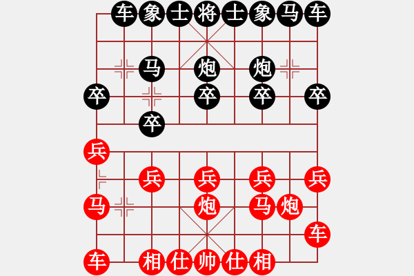 象棋棋譜圖片：旺仔小曼砣(7段)-勝-試試試(5段) - 步數(shù)：10 