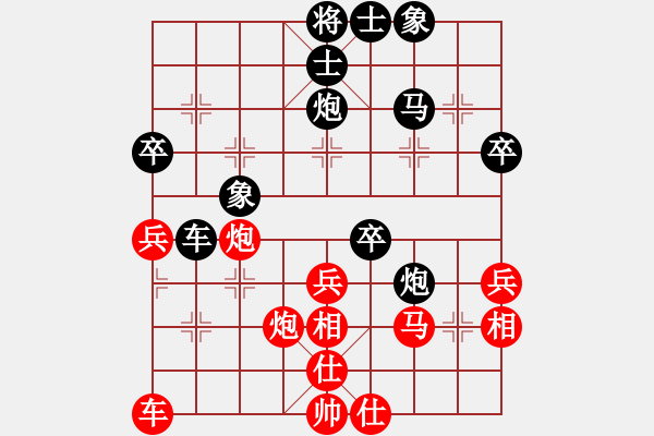 象棋棋譜圖片：奕童(9段)-負(fù)-濰衛(wèi)校甄(8級(jí)) 2015年2月14日 11點(diǎn)56分.txt - 步數(shù)：40 