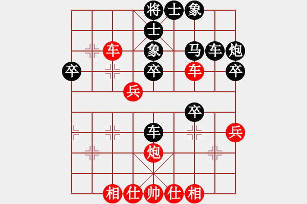 象棋棋譜圖片：陽晉東好漢(6段)-負(fù)-yaominmin(8段) - 步數(shù)：40 