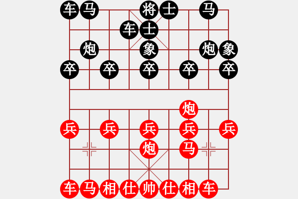 象棋棋譜圖片：謝絕(3段)-和-誰與爭鋒風(fēng)(3段) - 步數(shù)：10 