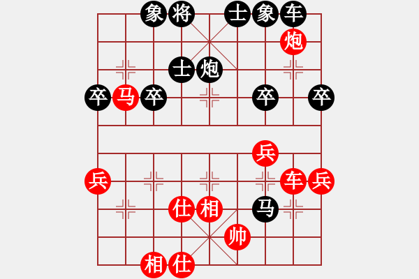 象棋棋譜圖片：輕輕的來[604947621] -VS- 橫才俊儒[292832991] - 步數(shù)：50 