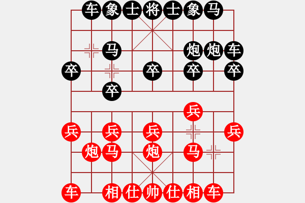 象棋棋譜圖片：昆侖劍客(初級(jí)) VS 暴君(初級(jí)) - 步數(shù)：10 