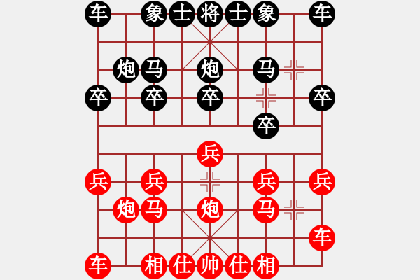 象棋棋譜圖片：岑南宇風(fēng)采(9段)-負(fù)-棋無國(guó)界(9段) - 步數(shù)：10 