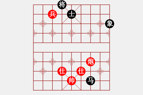 象棋棋譜圖片：殺過(guò)幾條豬(5段)-和-奔四純機(jī)測(cè)(5段) - 步數(shù)：200 