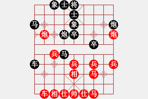 象棋棋譜圖片：中局的戰(zhàn)略目標(biāo)（四）中局占優(yōu)（2） - 步數(shù)：0 