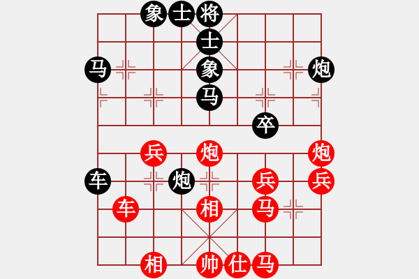 象棋棋譜圖片：中局的戰(zhàn)略目標(biāo)（四）中局占優(yōu)（2） - 步數(shù)：10 