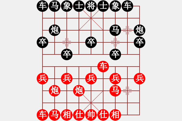 象棋棋谱图片：陈柳刚 先和 孙浩宇 - 步数：10 
