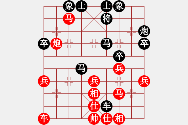 象棋棋譜圖片：李團結(jié)(9星)-勝-少年快刀(9星) - 步數(shù)：40 