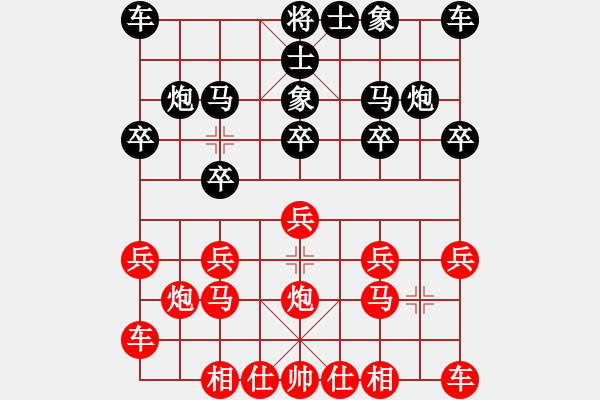 象棋棋譜圖片：《廣州棋壇六十年2》中南體育會(huì)舉辦省港澳大賽 對(duì)局1 - 步數(shù)：10 