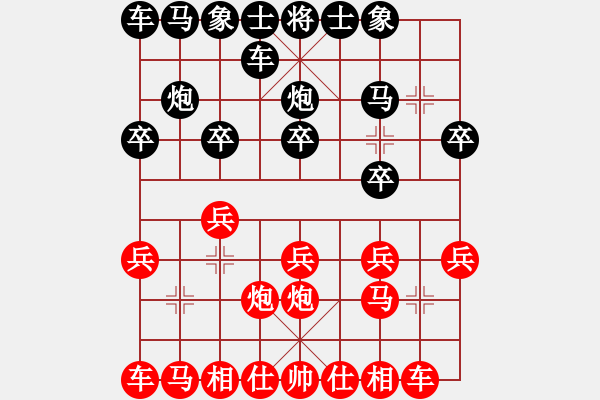 象棋棋譜圖片：日月(4段)-負(fù)-入畫(3段) - 步數(shù)：10 