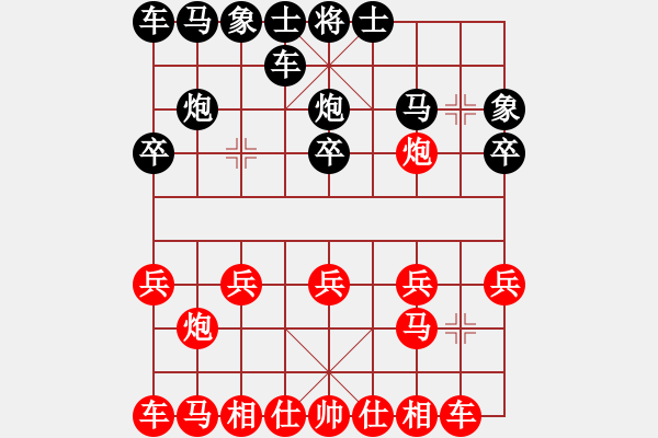 象棋棋譜圖片：踏遍青山[411575354] -VS- 橫才俊儒[292832991] - 步數(shù)：10 