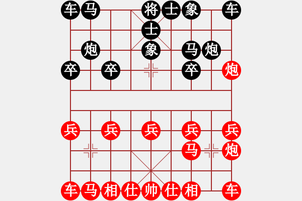 象棋棋譜圖片：野丫頭VS百花-樺(2013-10-14) - 步數(shù)：10 