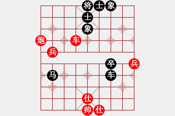 象棋棋譜圖片：車馬兵 殺 車炮兵（QQ空間） - 步數(shù)：60 