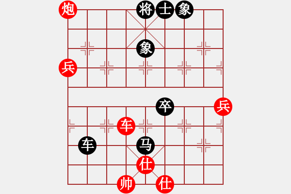 象棋棋譜圖片：車馬兵 殺 車炮兵（QQ空間） - 步數(shù)：80 